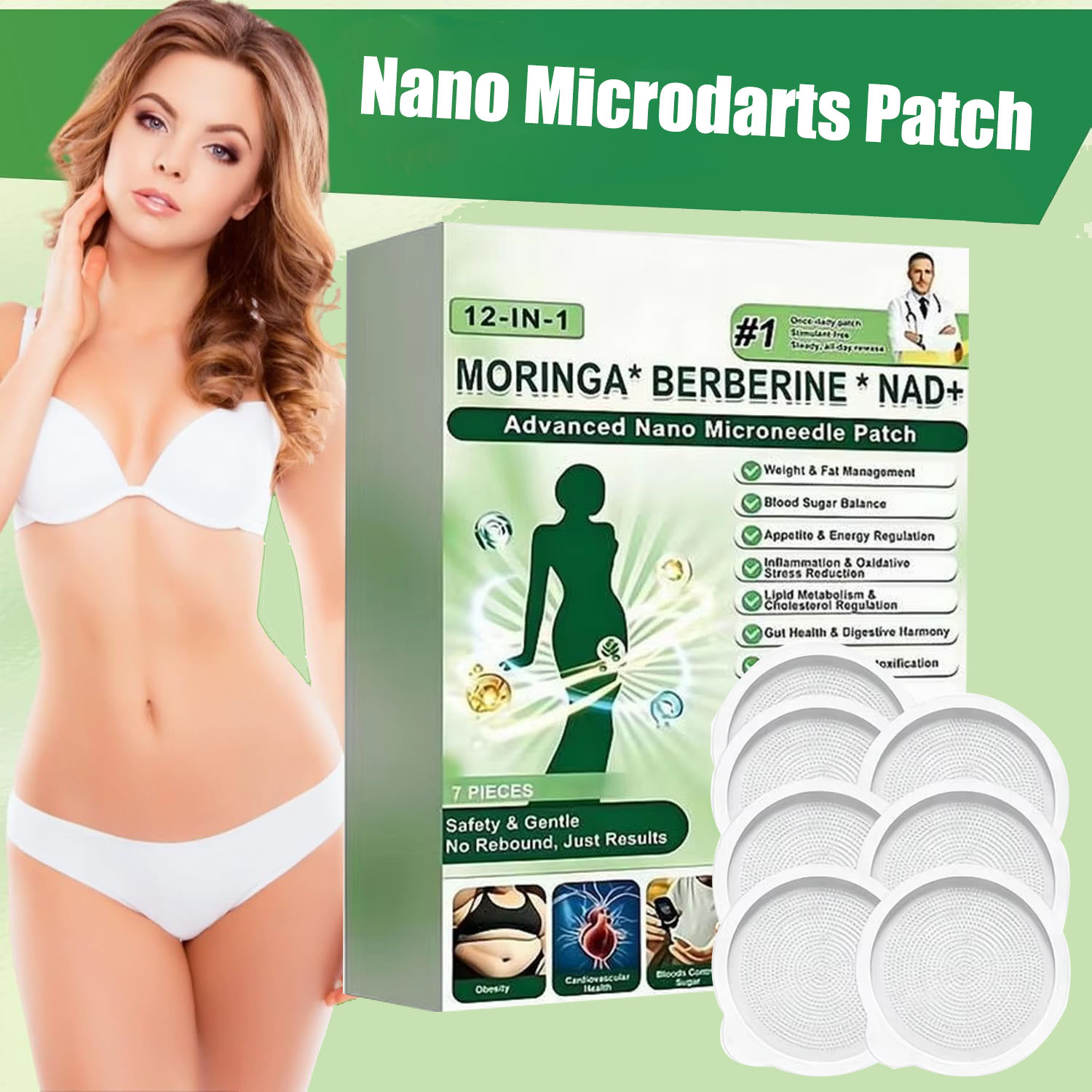 Xbody Health & Wellness Functional Integrative Medicine Office & Medical Spa Reviews - Adesivo Avançado de Nano Microagulhas para
