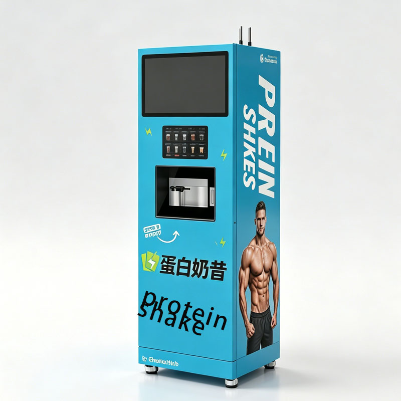 Health Wellness Vending Machine - Máquina Dispensadora de Shake de Proteína,