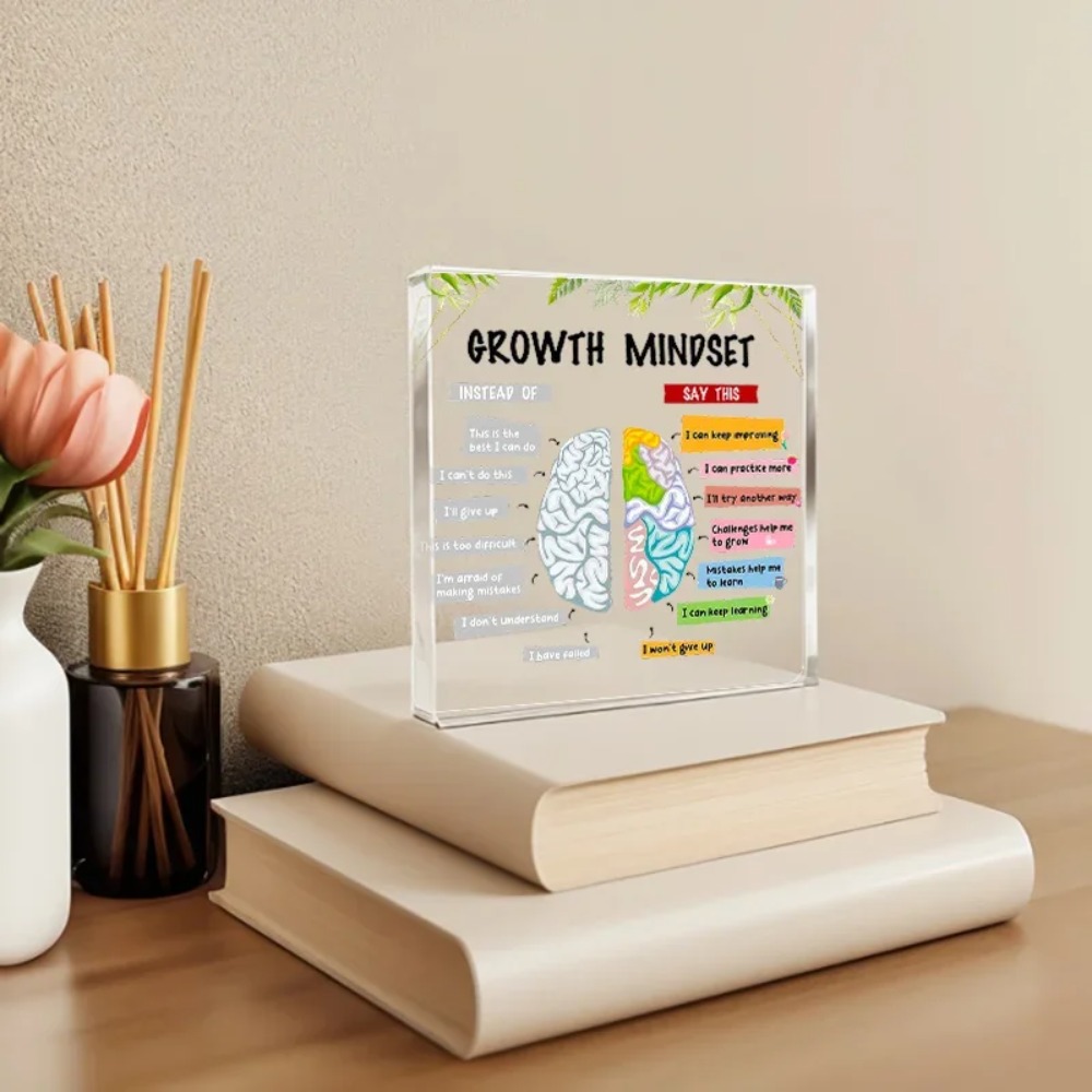 Health Wellness Office - CIFBUY Ornamento de Mesa em Acrílico