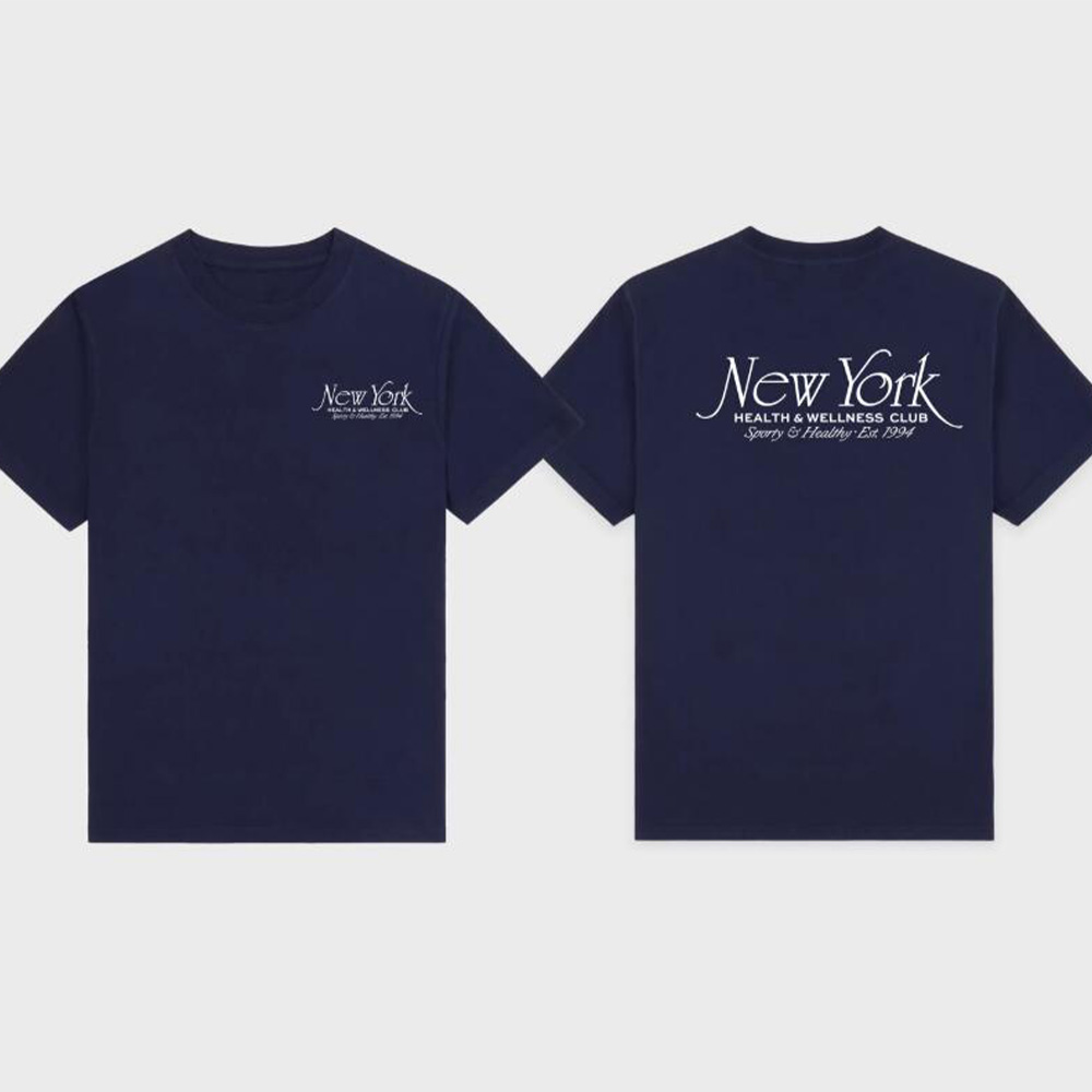 Camisetas Femininas Estilo Vin - Health Wellness New York avaliação e preço