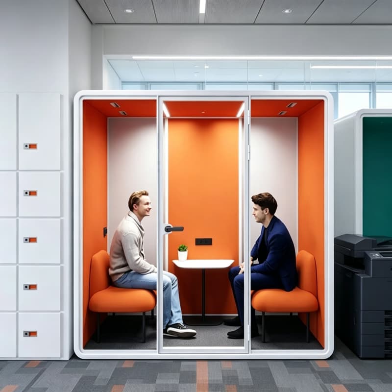 Cabine Acústica Silenciosa Wel - Health Wellness Office avaliação e preço
